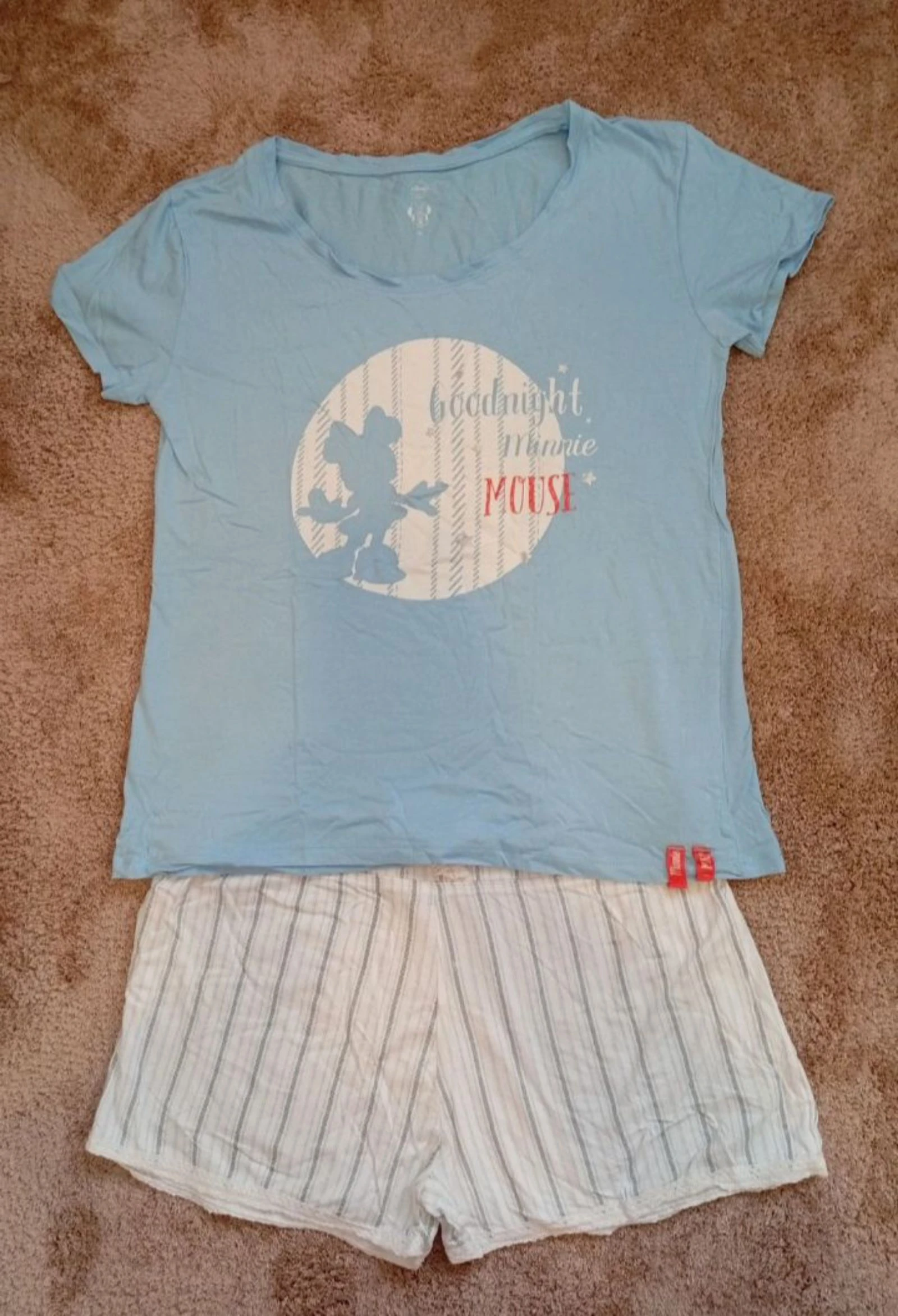 Women's Minnie Mouse Disney Short Pajamas | Size XL – photo 3